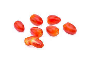 Tomatoes isolated on white background