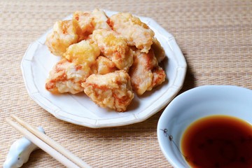 とり天　九州大分県中部の郷土料理