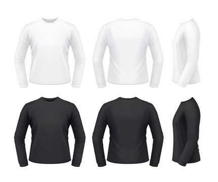 Longsleeve Shirt Template Images – Browse 1,790 Stock Photos, Vectors ...