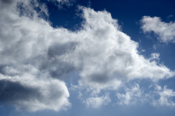 Obraz premium Big cumulonimbus clouds