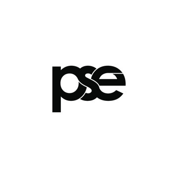pse letter original monogram logo design