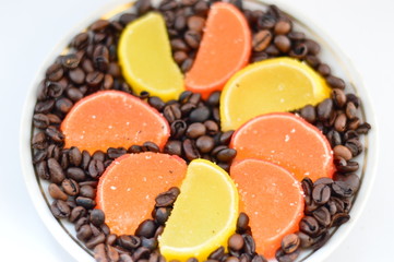 chocolate candy on a plate