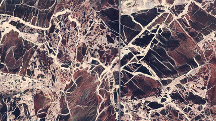 Dark Marble Granite Stone slab surface. Great background or texture