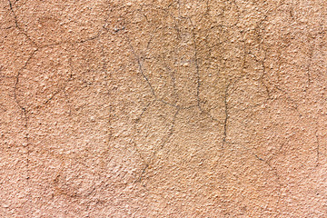 Old wall with several layers of paint