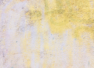 Old wall with several layers of paint