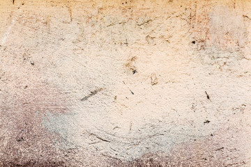 Old wall with several layers of paint