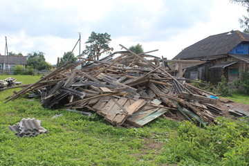 old wooden house
