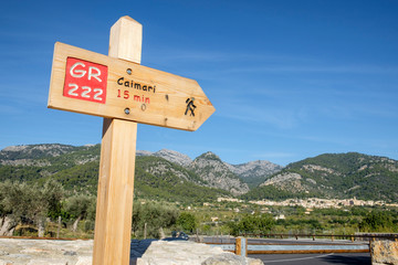 Ruta Artà-Lluc,  GR 222, Caimari, Mallorca, balearic islands, Spain