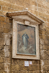 Capillita de la Inmaculada Concepción, cuesta de la Pols, Palma, Mallorca, balearic islands, Spain