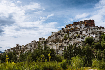 Ticksey monastery in Ladakh, India