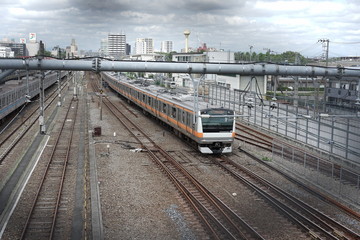 Naklejka premium 中央線