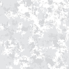 Vector military white snow seamless texture. EPS 10