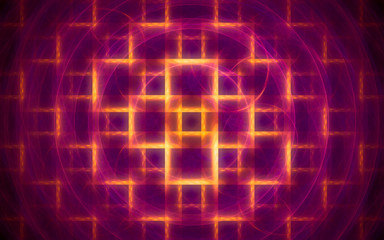 digital image generated on a computer consisting of beautiful abstract geometric shapes, lines of different colors for a background image or web design