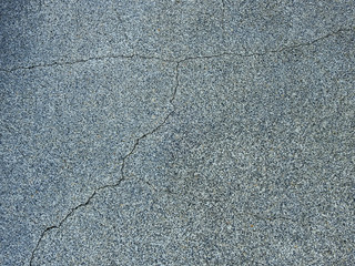 crack stone floor from earthquake effect