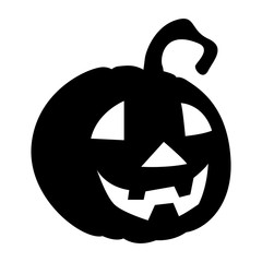 Vector sticker pumpkin for halloween