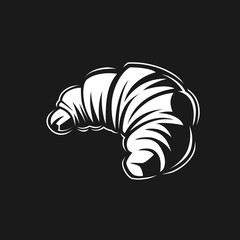 Croissant sweet bakery product.