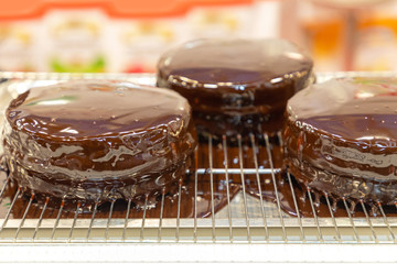 Chocolate Cakes at Wire