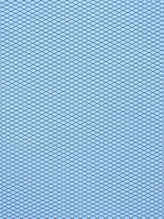 wire mesh of fence on blue background