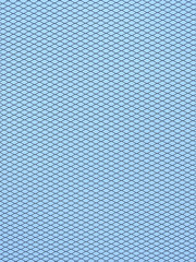 wire mesh of fence on blue background