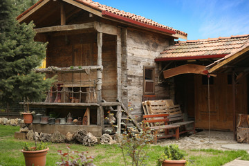 Wooden old house