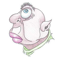 Crayonné : personnage fantasy