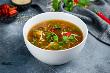 spicy sour soup Chinese cuisine