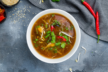 spicy sour soup Chinese cuisine