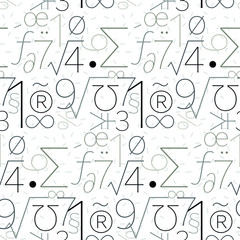 Seamless pattern in summer colors.