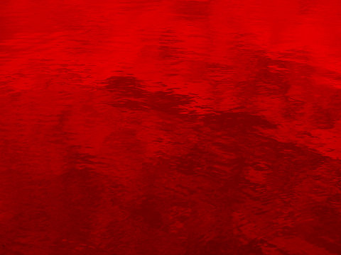 Red Water Wave With Reflection Background