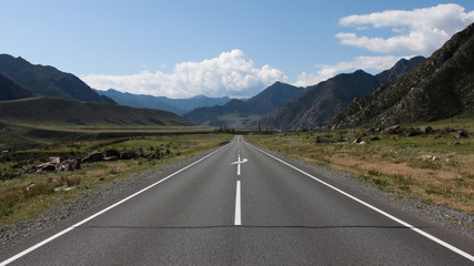 road to the mountains