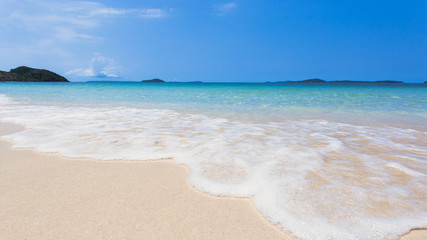 Beautiful summer outdoor ocean landscape