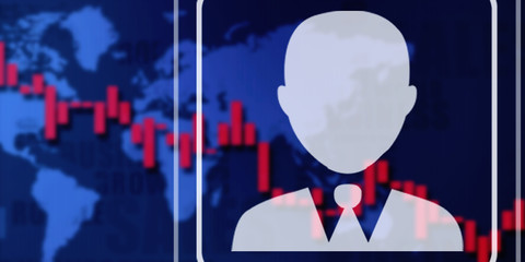 2d illustration Business Network concept
