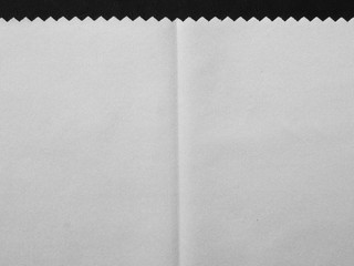 White handkerchief with serrated edges texture background