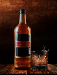 Whisky, fotografía de bebida alcohólica  
