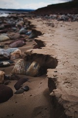 beach and rocks