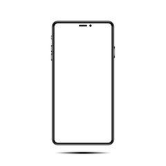 smartphone isolated on white background