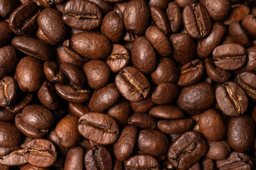 coffee beans close up background