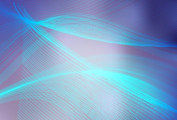 Light Purple vector blurred bright pattern.