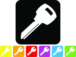 keys icon set