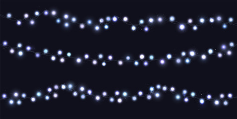 Christmas lights concept