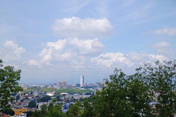 View from the top of the hill
