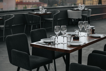 Sparkling rose Glass of wine for summer tasting.