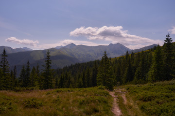 Tatra mountains landscapes