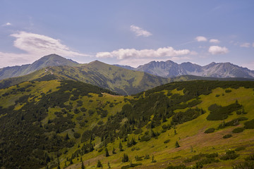 Tatra mountains landscapes