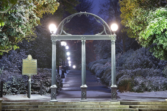 The  University Of Georgia Campus Arch