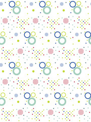 Bright colors of seamless pattern.