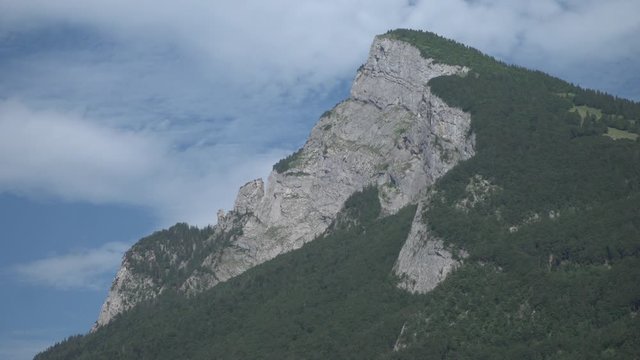 Alpine formations in the Principality of Liechtenstein