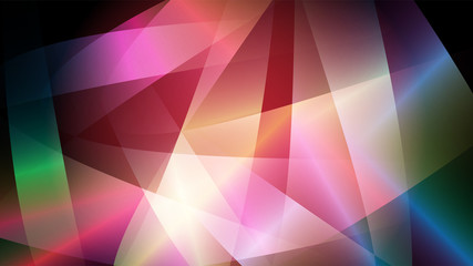 Colorful design background with continuous free-form layers.