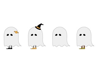 横に並ぶゴースト