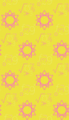 Bright colors of seamless pattern.